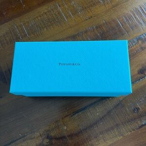 Tiffany & Co. Signature Robin's Egg Blue Box—came with eye/sunglasses & case.